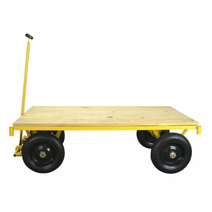 Imagem de Carrinho Plataforma LYNUS 600kg Plataforma de Madeira
