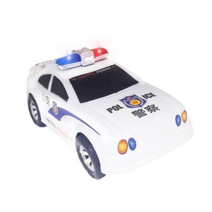 Imagem de Carrinho Policia Infantil Som Luzes Sirene Bate Volta Brinquedo