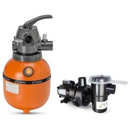 Imagem de Carrinho portatil filtro f300 e bomba 1.4 com kit limpeza