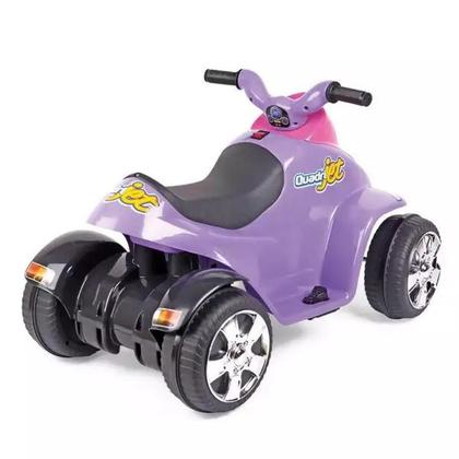 Imagem de Carrinho Quadriciclo Quadrijet Baby Elétrico Lilás 6v Homeplay