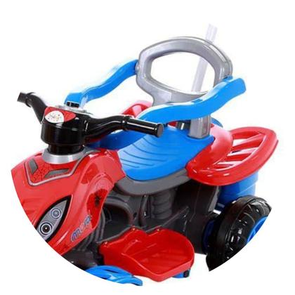 Imagem de Carrinho Quadriciclo Spider Grande de Passeio Pedal Com Proteção Infantil