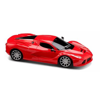 Imagem de Carrinho Racing Control Speed X com Volante e Pedal Vermelho 1:16 BR1142 - Multikids