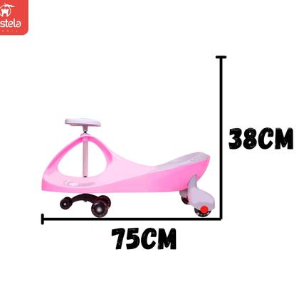 Carrinho Rolimã Zig Zag Car 360 Roda Led Infantil - Castela - Carrinho ...