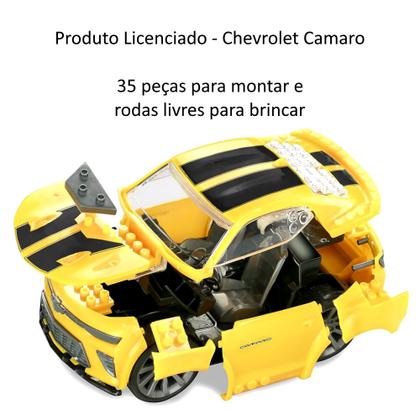 Imagem de Carrinho Sem Limite Camaro de Montar na Caixa 19cm Original