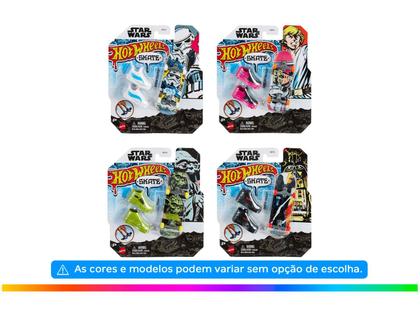 Imagem de Carrinho Skateboard Entretenimento com Tênis Hot Wheels