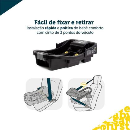 Imagem de Carrinho Spark Plus com Bebê Conforto e Base Safety