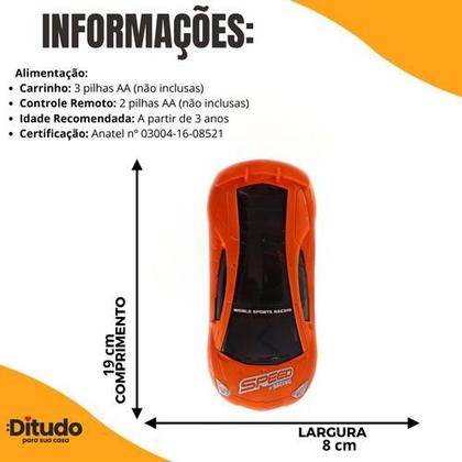 Imagem de Carrinho Speed Racing Com Controle Remoto 2 Funções Sortido