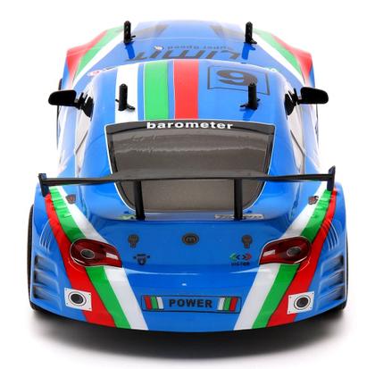 Carrinho Super BM R/C 2.4Ghz Drift Extreme Até 30km/h E 1:10 Azul