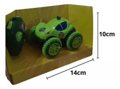 Imagem de Carrinho Tartarugas Ninja Caos Mutante Controle Remoto Flip Radical    Corre, Capota, Levanta - Candide