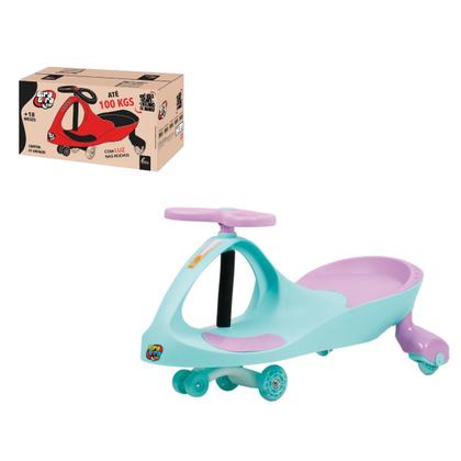 Carrinho Tiffany/roxo Gira Gira Car Com Luz Gx-t405ltr Fenix