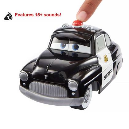 Imagem de Carrinho Track Talkers Cars Disney Sherif com Sons GXT28 HFC52 - Mattel