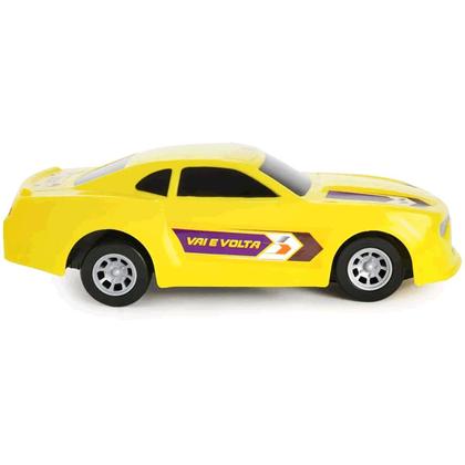 Imagem de Carrinho Vai e Volta Amarelo Brinquedo Infantil Estrela