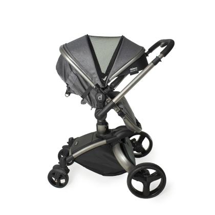 Imagem de Carrinho Vulkan Silver - Galzerano Reversível Com Giro 360