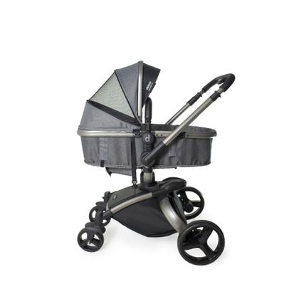 Imagem de Carrinho Vulkan Silver - Galzerano Reversível Com Giro 360