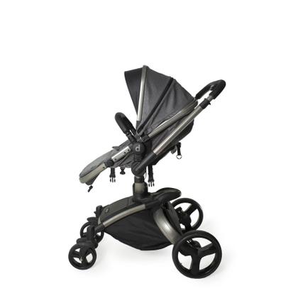 Imagem de Carrinho Vulkan Silver - Galzerano Reversível Com Giro 360