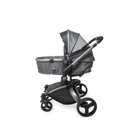 Imagem de Carrinho Vulkan Silver - Galzerano Reversível Com Giro 360