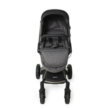 Imagem de Carrinho Vulkan Silver - Galzerano Reversível Com Giro 360