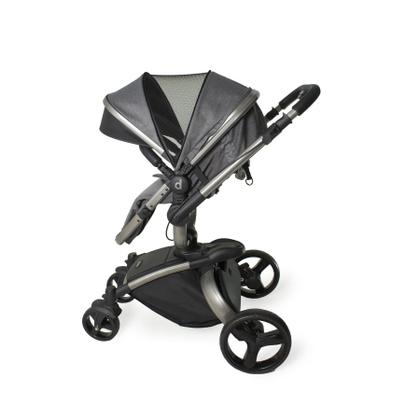 Imagem de Carrinho Vulkan Silver - Galzerano Reversível Com Giro 360