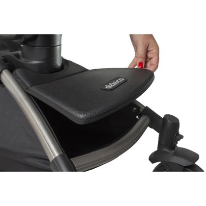 Imagem de Carrinho Vulkan Silver - Galzerano Reversível Com Giro 360