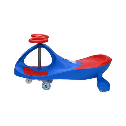 Imagem de Carrinho Zippy Car Infantil Gira 360 Rodas LED Cores 100kg Azul Cód. 1946