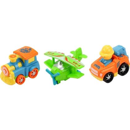 Imagem de Carrinhos Divertido Com 3 Peças Sortido - BBR Toys R3315