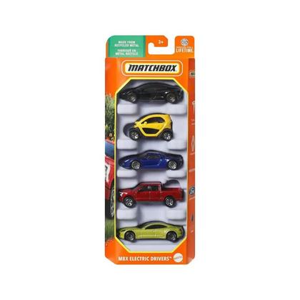 Imagem de Carrinhos em Miniatura Box com 5 Escala 1:64 Matchbox Mattel