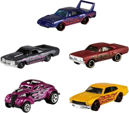 Imagem de Carrinhos Hot Wheels Pacote com 5 Modelos Sortidos