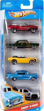 Imagem de Carrinhos Hot Wheels Pacote com 5 Modelos Sortidos