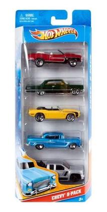 Imagem de Carrinhos Hot Wheels Sortidos Pack Com 5 Mattel