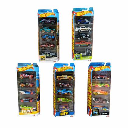 Imagem de Carrinhos Hot Wheels Sortidos Pack Com 5 Mattel