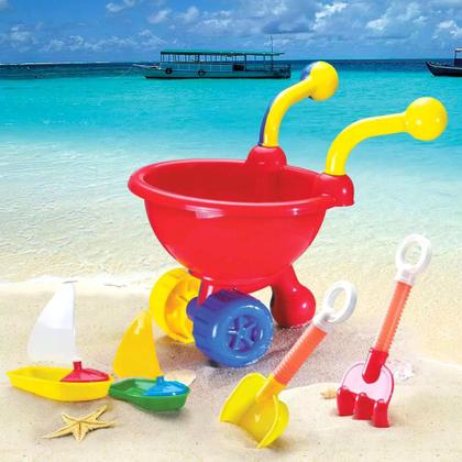 Imagem de Carriola Infantil Carrinho De Mão Brinquedo - Monte Libano