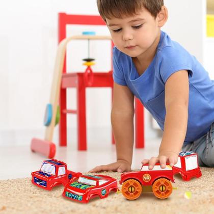 Imagem de Carro 4 Em 1 Blocolândia Click 5 Peças - Dismat