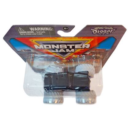 Imagem de Carro Caminhão Monster Jam 1/64 Son Uva Digger Pneu branco
