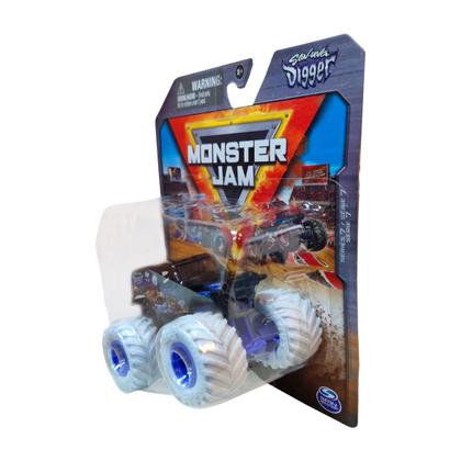 Imagem de Carro Caminhão Monster Jam 1/64 Son Uva Digger Pneu branco