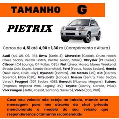 Imagem de Carro Capa Lona Cobrir Resistente Proteção COROLLA FORRADA -PIETRIX