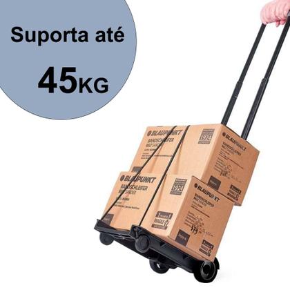 Imagem de Carro Carga Leve 45KG Dobravel 4594 GORILLAZ