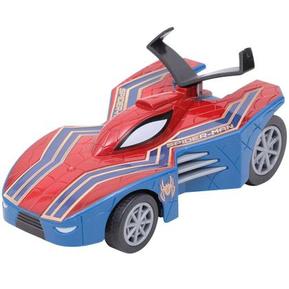 Imagem de Carro Carrinho Brinquedo Homem Aranha Marvel Filme Vingadores Fricção Pequeno EBN Kids