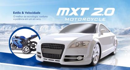 Imagem de Carro Com Moto Mxt 2.0 Roma Brinquedos - Ref 1292