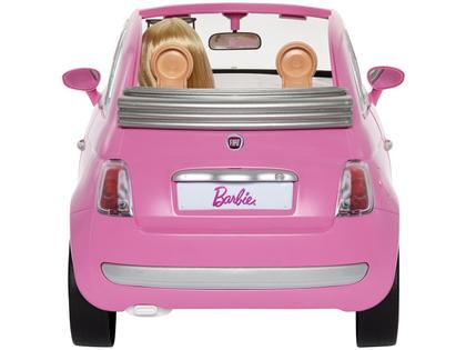 Imagem de Carro da Barbie Fiat 500 Mattel com Acessórios