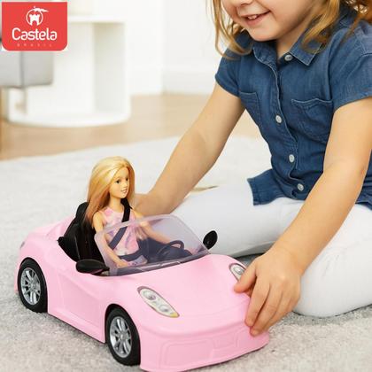 Imagem de Carro de Boneca Brinquedo Anlily Conversivel Esportivo - Castela