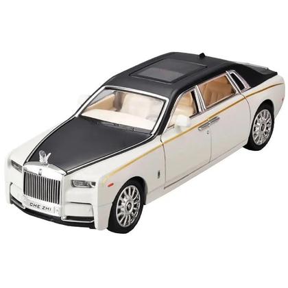 Imagem de Carro de Brinquedo Fundido 1:24 RR Phantom - Liga de Zinco com Som e Luz