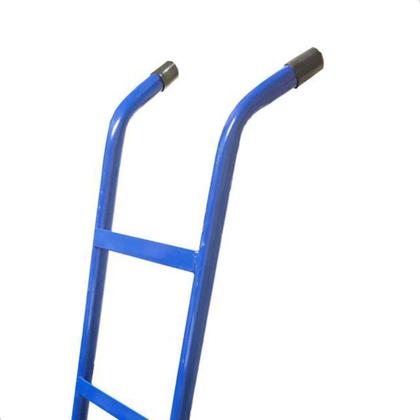 Imagem de Carro De Carga Em Aço 180kg Pneu Maciço 18a Azul Metalosa