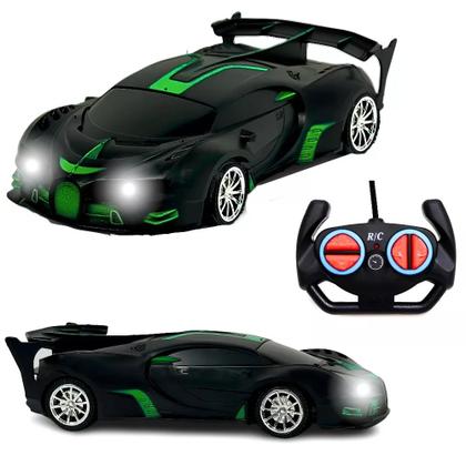 Imagem de Carro de Controle com 5 Funções Super Esportivo Carrinho Infantil com Farol