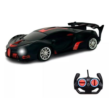 Imagem de Carro de Controle com 5 Funções Super Esportivo Carrinho Infantil com Farol