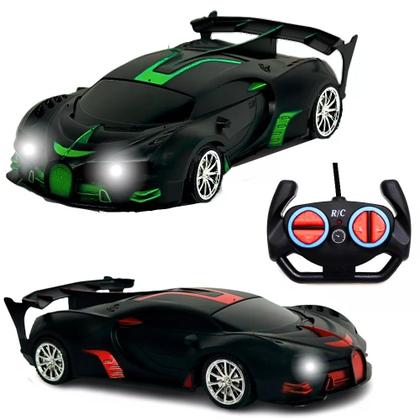 Imagem de Carro de Controle com 5 Funções Super Esportivo Carrinho Infantil com Farol