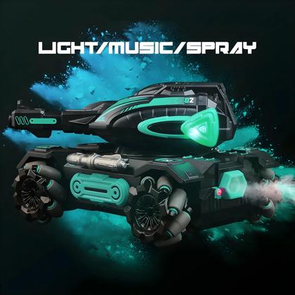 Imagem de Carro de Controle Remoto com Sensor de Gestos - Tanque 24G com Dublês de Quatro Rodas