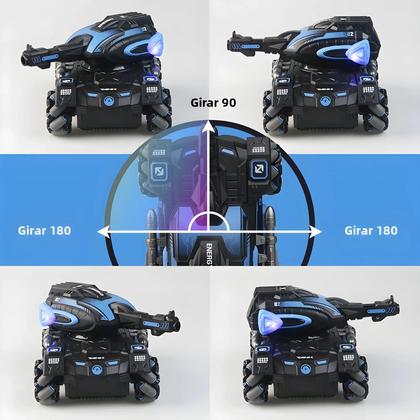 Imagem de Carro de Controle Remoto com Sensor de Gestos - Tanque 24G com Dublês de Quatro Rodas