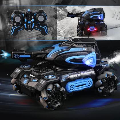 Imagem de Carro de Controle Remoto com Sensor de Gestos - Tanque 24G com Dublês de Quatro Rodas