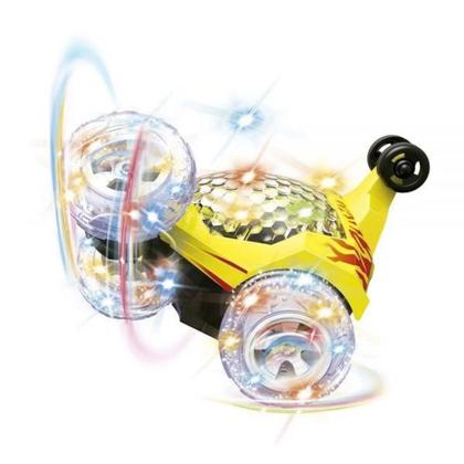 Imagem de Carro De Controle Remoto Crazy Recarregavel Amarelo - DmToys