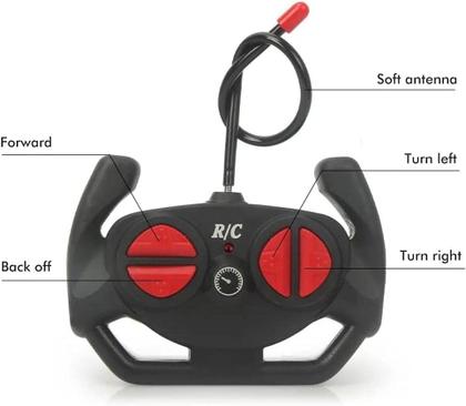 Imagem de Carro de controle remoto infantil, carro de controle remoto elétrico, simulação de quatro canais recarregável, carro esportivo, brinquedo de carro de polícia, brinquedo modelo de corrida RC para meninos, meninas, 8, 9, 10, 11, 12 anos